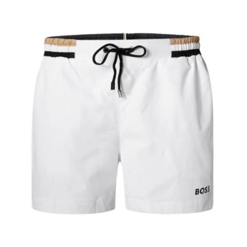 Hugo Boss Herr Isle Kostym White, Herr