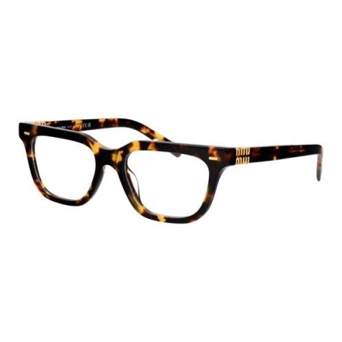 Miu Miu Stiliga Optiska Glasögon Brown, Dam