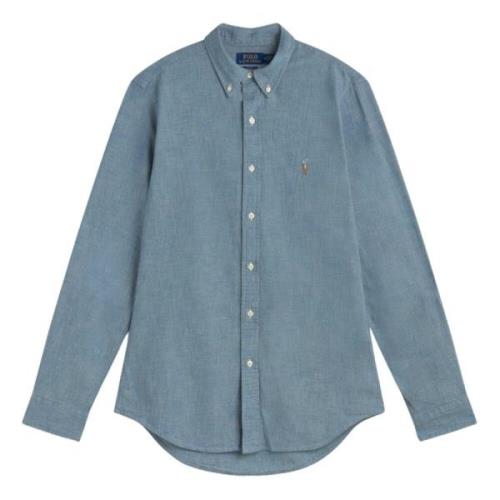 Polo Ralph Lauren Chambray Skjorta Blue, Herr