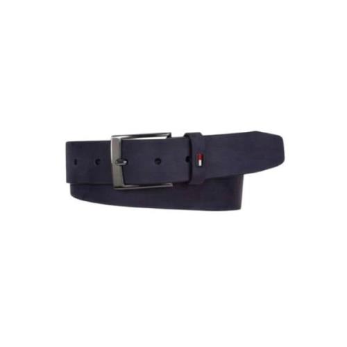 Tommy Hilfiger Herr Nubuck Bälte Blue, Herr