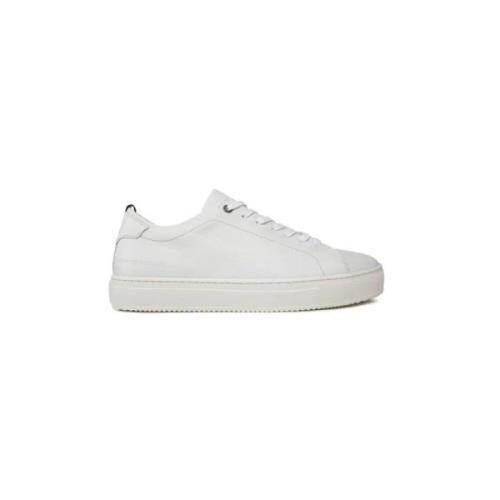 Tommy Hilfiger Premium Cupsole Kornat Läder Sneakers White, Herr