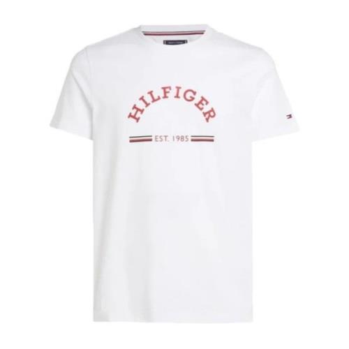 Tommy Hilfiger Herr RWB Arch Grafisk T-shirt White, Herr