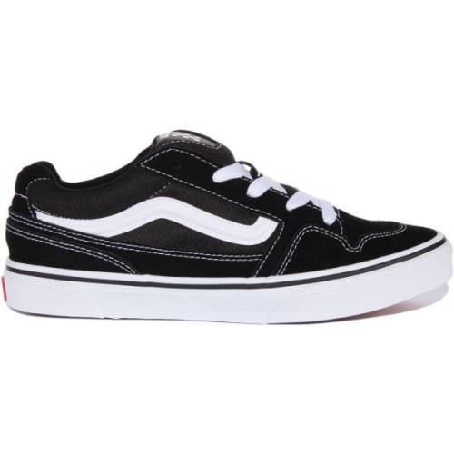 Vans Svart Vit Caldrone Kvinnor Sneakers Black, Dam