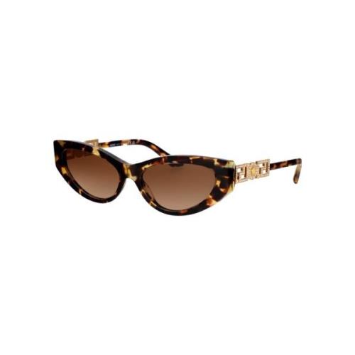 Versace Stiliga solglasögon med modell 0Ve4470B Brown, Dam