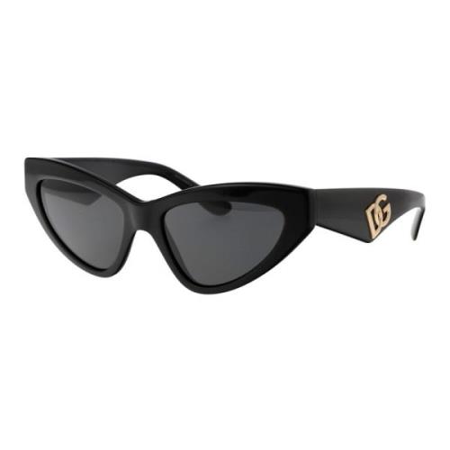 Dolce & Gabbana Stiliga solglasögon med modell 0Dg4439 Black, Dam