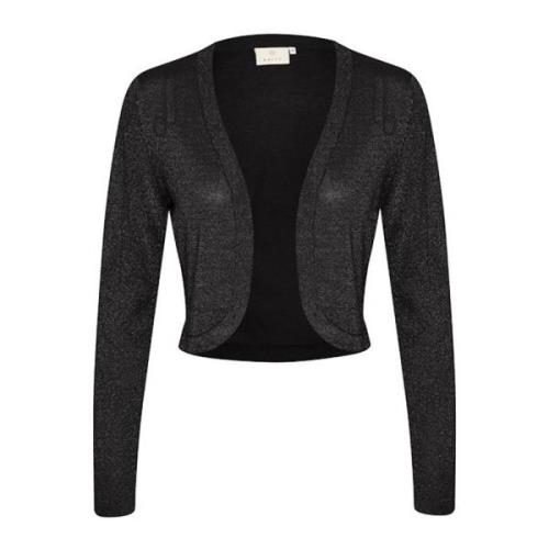 Kaffe Bolero Jacka Svart Djup Glitter Black, Dam