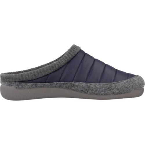 Toni Pons Mysiga Hem Mules Tofflor Blue, Herr