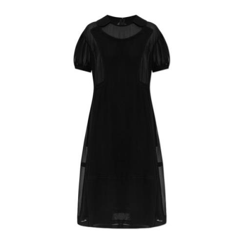 Comme des Garçons Genomskinlig klänning Black, Dam