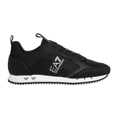 Emporio Armani EA7 Stiliga herrsneakers för sommaren Black, Herr