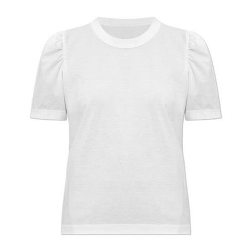 Comme des Garçons Bomull T-shirt White, Dam