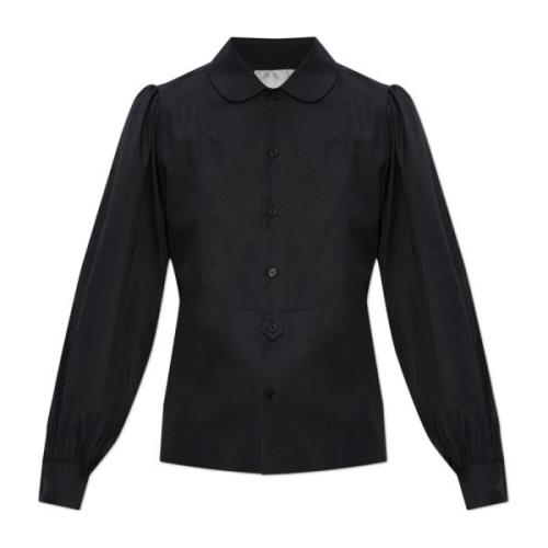 Comme des Garçons Bomullsskjorta Black, Dam