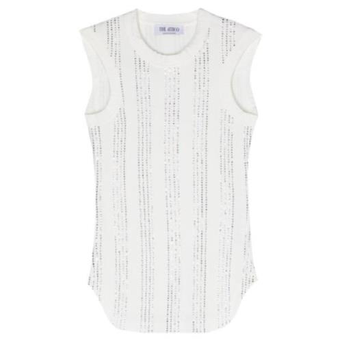 The Attico Vit Tanktop för Kvinnor White, Dam