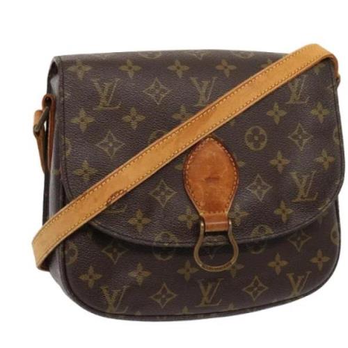 Louis Vuitton Vintage Pre-owned Canvas louis-vuitton-vskor Brown, Dam