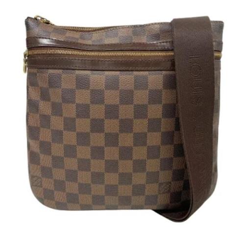 Louis Vuitton Vintage Pre-owned Canvas louis-vuitton-vskor Brown, Dam