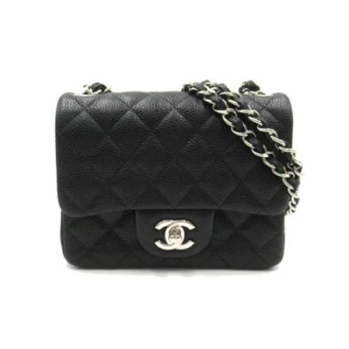 Chanel Vintage Pre-owned Laeder chanel-vskor Black, Dam