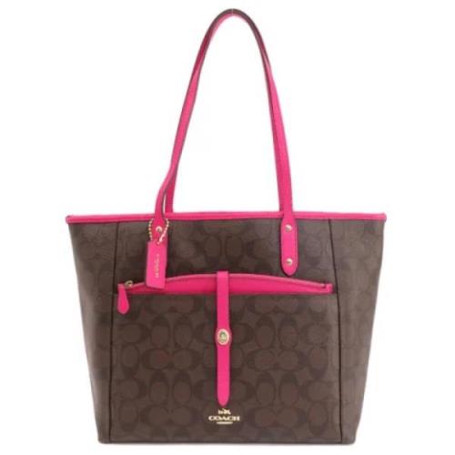 Coach Pre-owned Pre-owned Plast axelremsvskor Pink, Dam