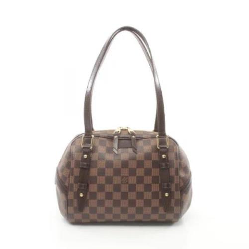 Louis Vuitton Vintage Pre-owned Belagd canvas louis-vuitton-vskor Brow...