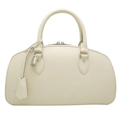 Louis Vuitton Vintage Pre-owned Laeder louis-vuitton-vskor White, Dam