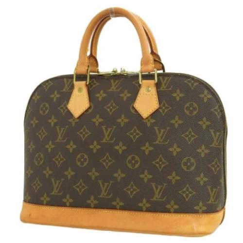 Louis Vuitton Vintage Pre-owned Tyg louis-vuitton-vskor Brown, Dam