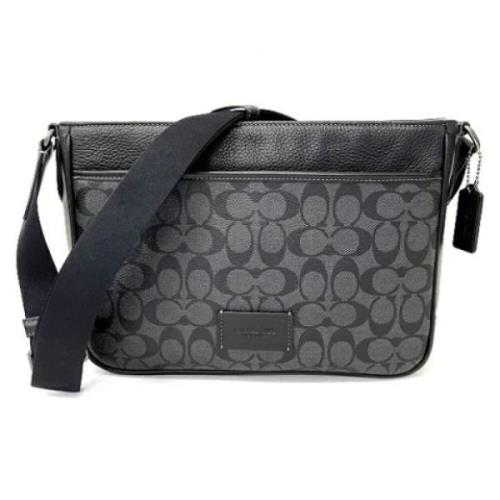 Coach Pre-owned Pre-owned Plast axelremsvskor Black, Dam