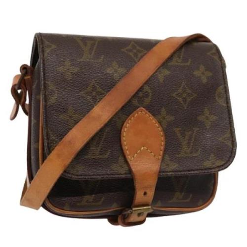 Louis Vuitton Vintage Pre-owned Canvas louis-vuitton-vskor Brown, Dam