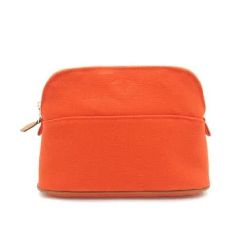 Hermès Vintage Pre-owned Canvas necessrer Orange, Dam