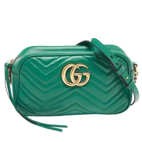 Gucci Vintage Pre-owned Laeder gucci-vskor Green, Dam