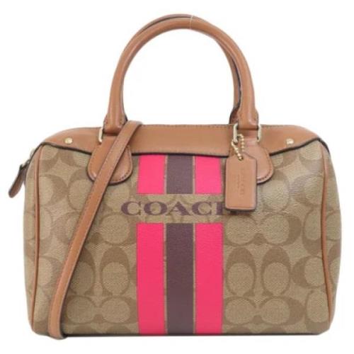 Coach Pre-owned Pre-owned Plast handvskor Brown, Dam