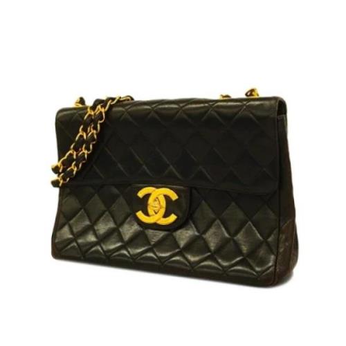 Chanel Vintage Pre-owned Laeder chanel-vskor Black, Dam