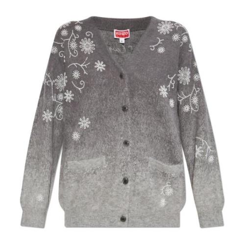 Kenzo Kofta med pärlor Gray, Dam