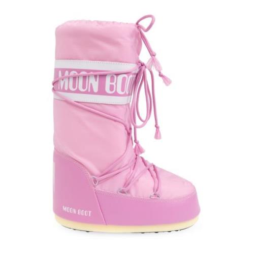 Moon Boot Snö stövlar Ikon Nylon Pink, Dam