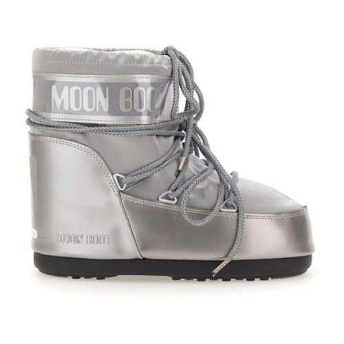 Moon Boot Silver Vinterstövlar Gray, Dam