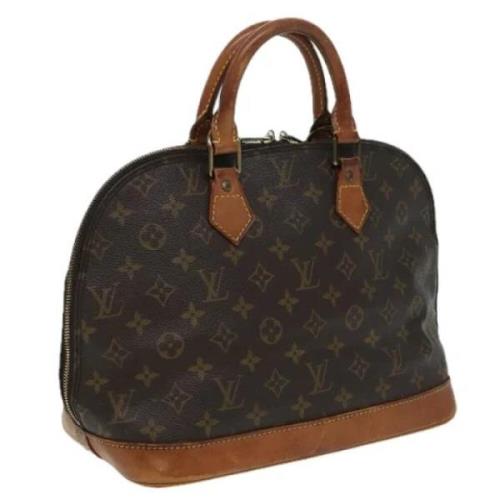 Louis Vuitton Vintage Pre-owned Canvas handvskor Brown, Dam