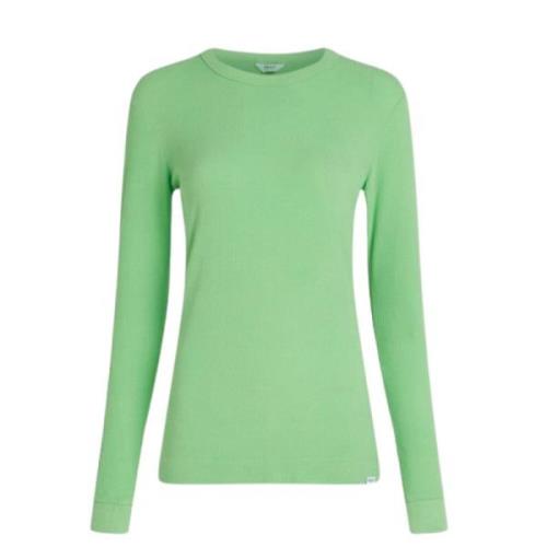 Penn&Ink N.Y Stilren Longsleeve T-shirt Green, Dam