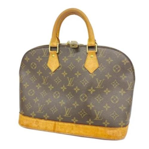 Louis Vuitton Vintage Pre-owned Tyg louis-vuitton-vskor Brown, Dam