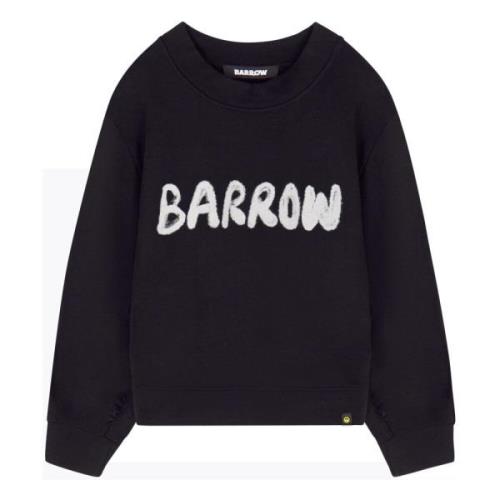 Barrow Svart Sweatshirt Black, Herr