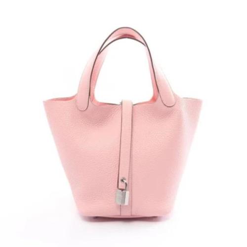 Hermès Vintage Pre-owned Laeder handvskor Pink, Dam