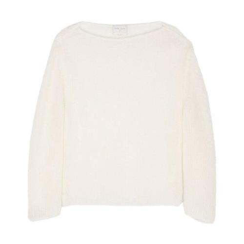 Forte Forte Vit Mohair Blandad Stickad Tröja White, Dam