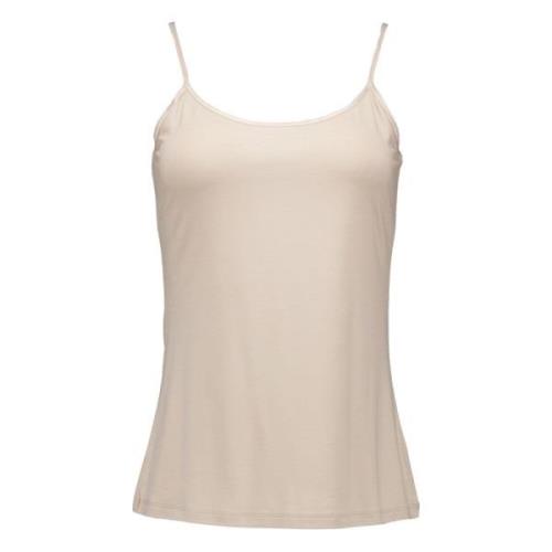 No man's land Beige Singlets Beige, Dam