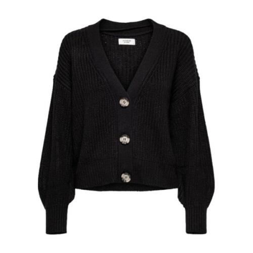 Jacqueline de Yong Stilren Cardigan för Kvinnor Black, Dam