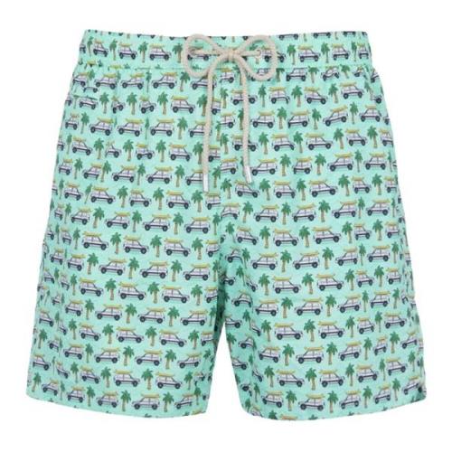 MC2 Saint Barth Lighting Micro Fantasy Badshorts Blå Blue, Herr