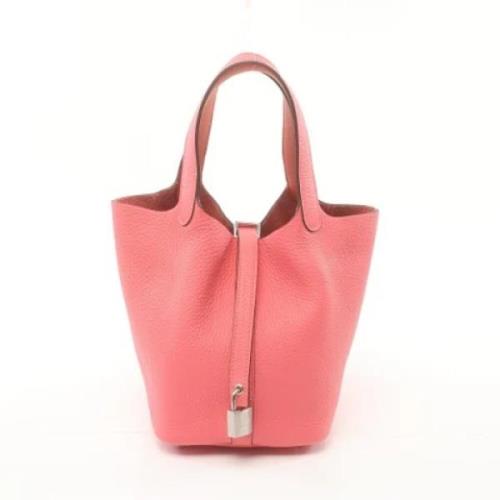 Hermès Vintage Pre-owned Laeder handvskor Pink, Dam