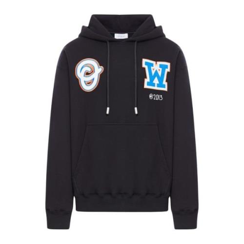 Off White Stilren Sweatshirt för Män och Kvinnor Black, Herr