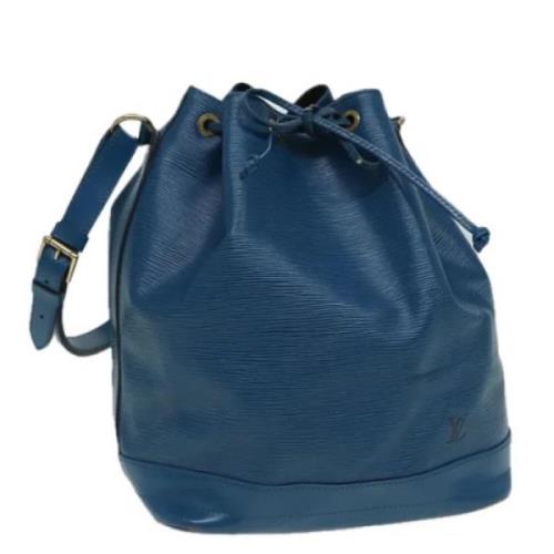 Louis Vuitton Vintage Pre-owned Laeder louis-vuitton-vskor Blue, Dam