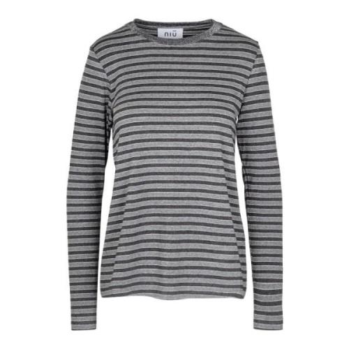 NIU Stilfull Maglia Topp Gray, Dam