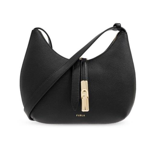 Furla Goccia Axelväska Svart Black, Dam