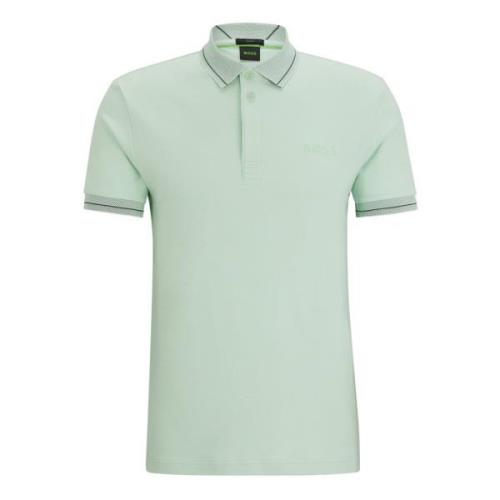 Boss Slim Fit Polo Shirt Green, Herr