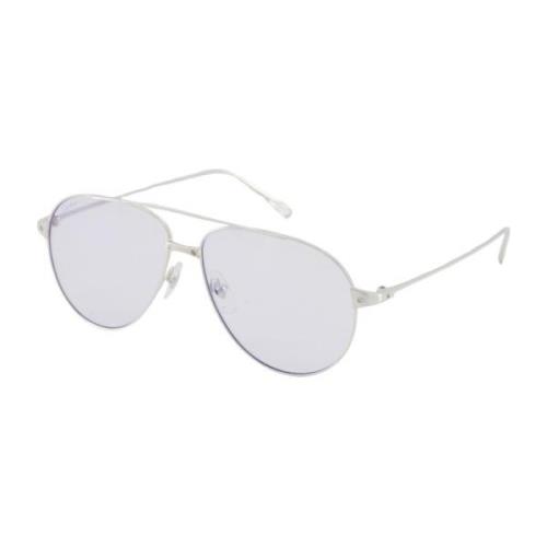 Cartier Photochromic Pilot Solglasögon - Silver Gray, Unisex