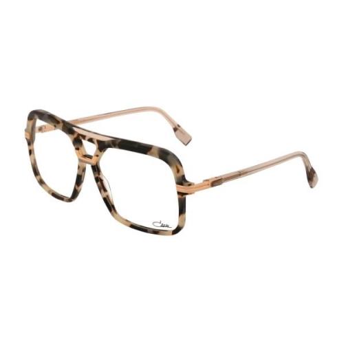 Cazal Stiliga Optiska Glasögon i Havana-Beige Brown, Unisex