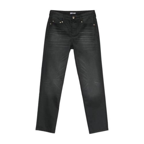 Just Cavalli Svarta Jeans för Kvinnor Aw24 Black, Dam